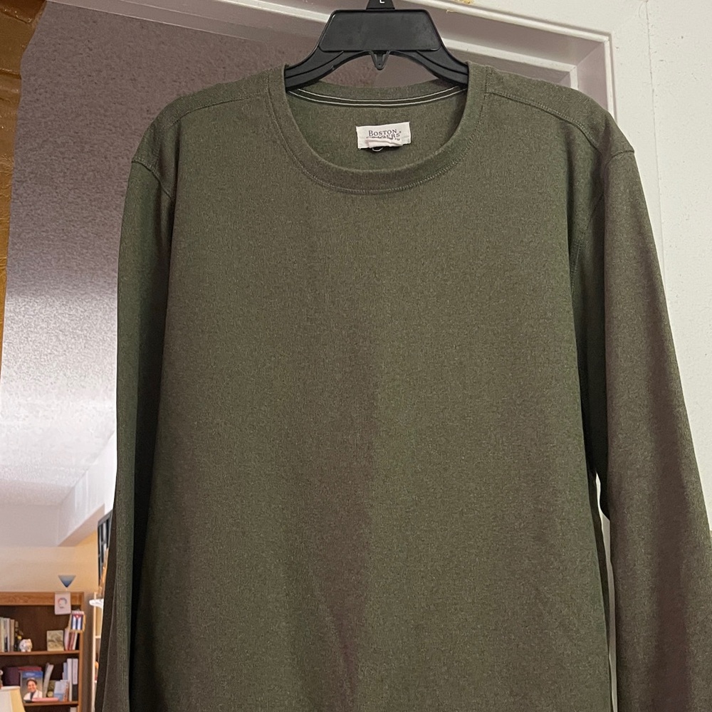 Boston Traders Forest Green Long Sleeve Tee